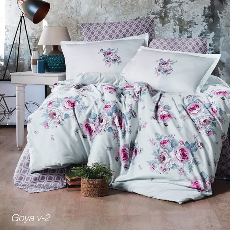 Lenjerie de pat satin Clasy king size (GOYA V2)